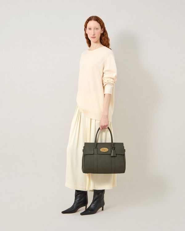 Mulberry | ベイズウォーター | ジュニパーグリーン スモール