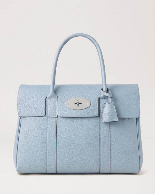 Mulberry blue handbag on sale