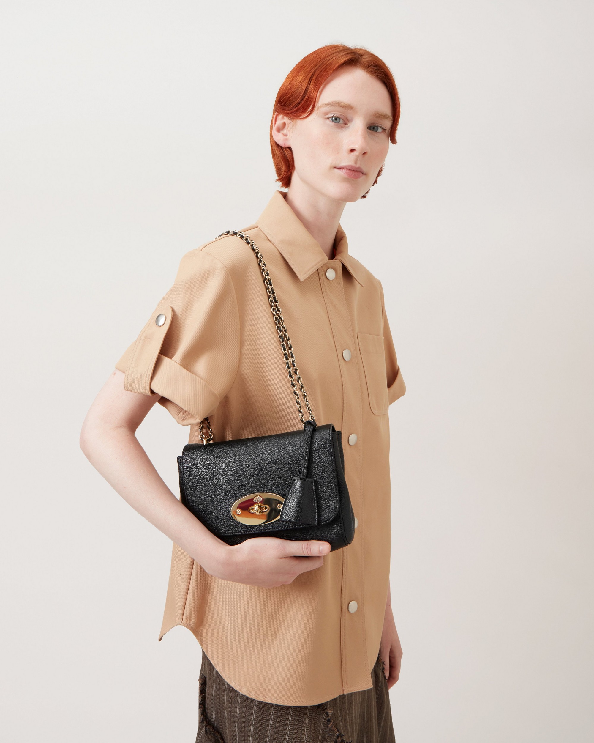 Mulberry | リリー | ブラック グロッシーゴート | Women Mulberry | リリー | ブラック グロッシーゴート | Women