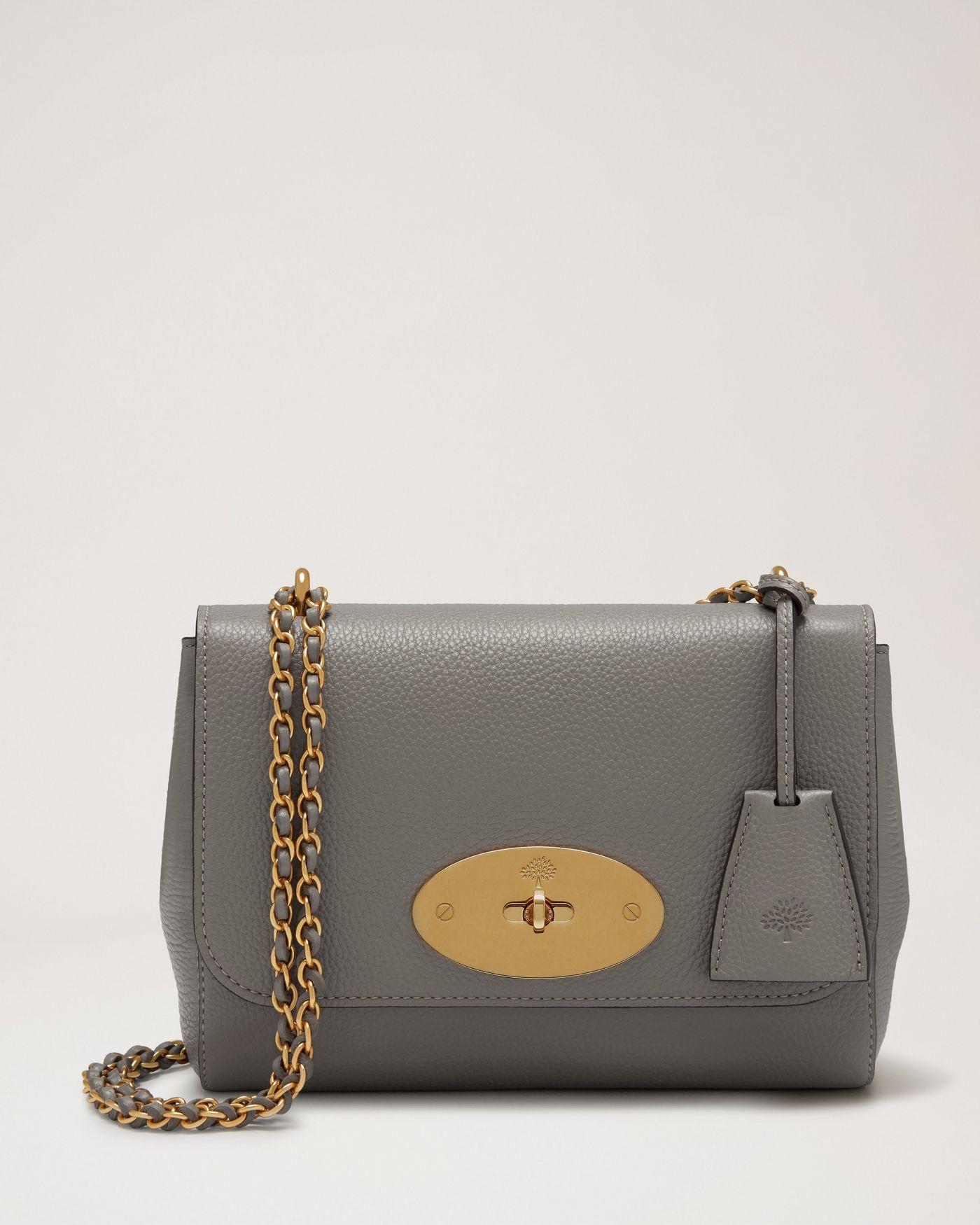 Lily | Charcoal Small Classic Grain | Women | Mulberry