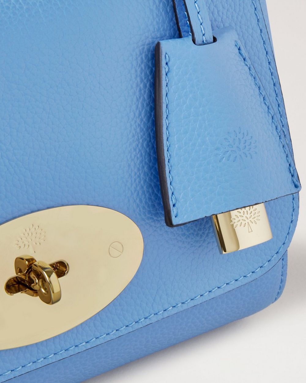 Lily | Cornflower Blue Small Classic Grain | Lily | Mulberry