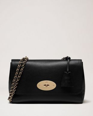 mulberry medium lily croc black