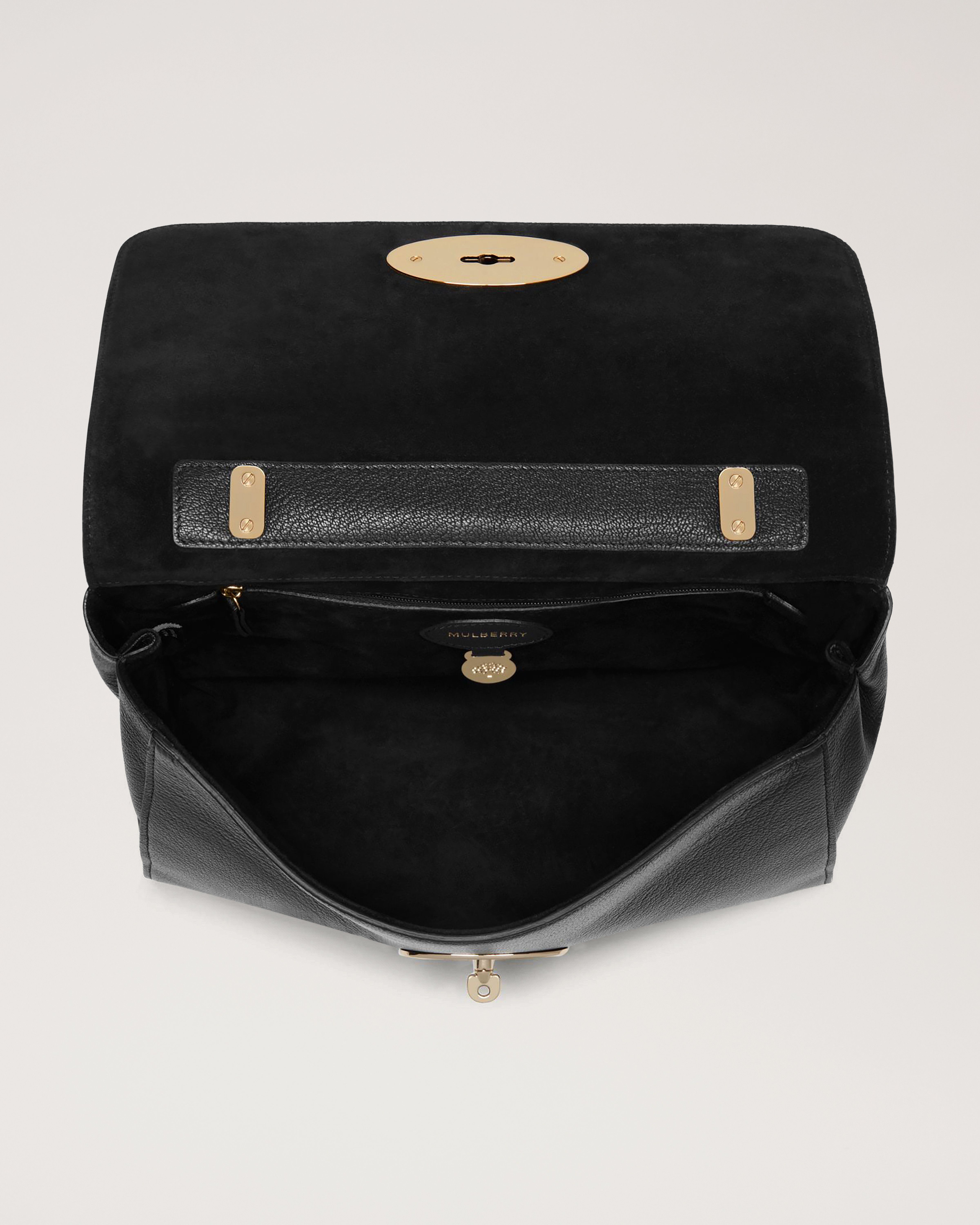 Mulberry lily black glossy goat new arrivals