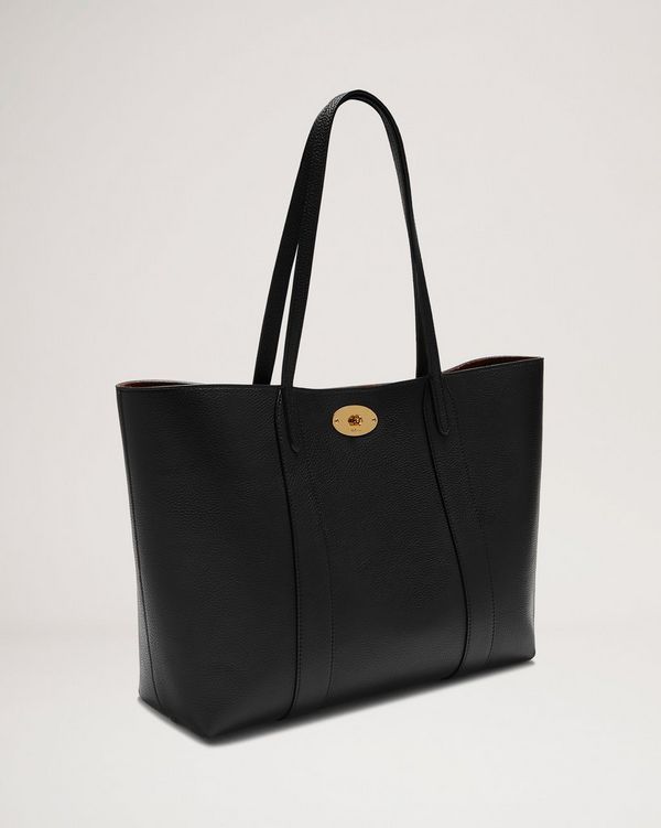 Mulberry black store leather bag