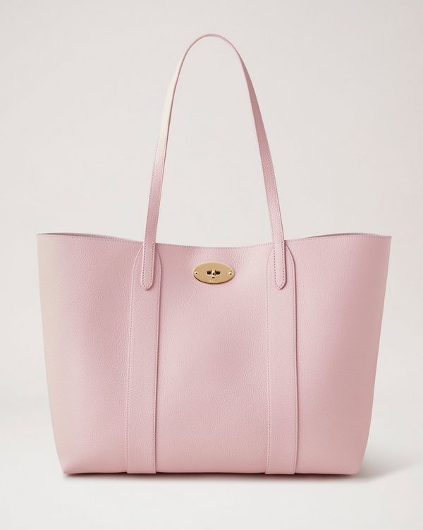 Bayswater Tote, Mulberry Pink Small Classic Grain, Women