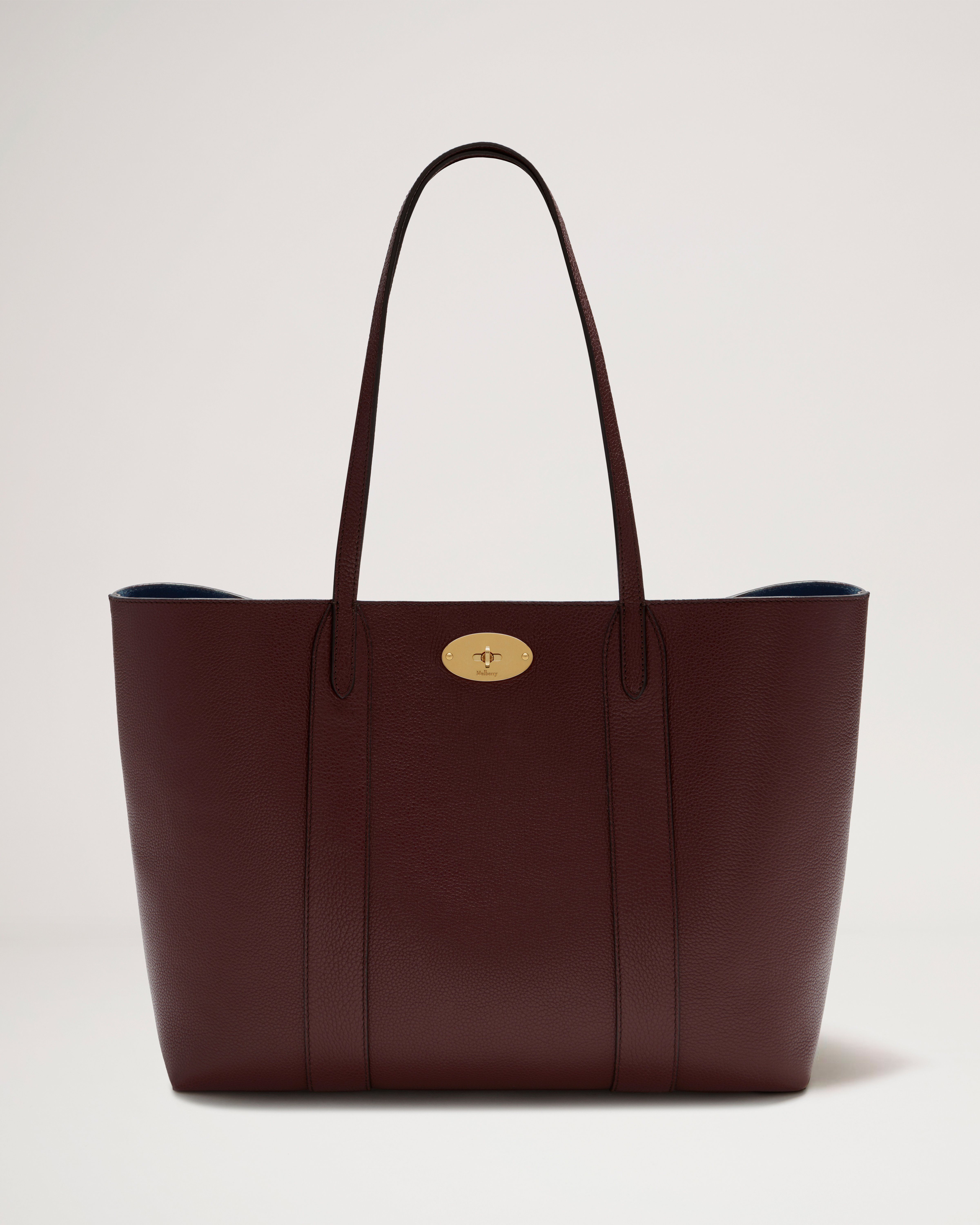 Bayswater Tote | Burgundy Small Classic Grain | Women | Mulberry