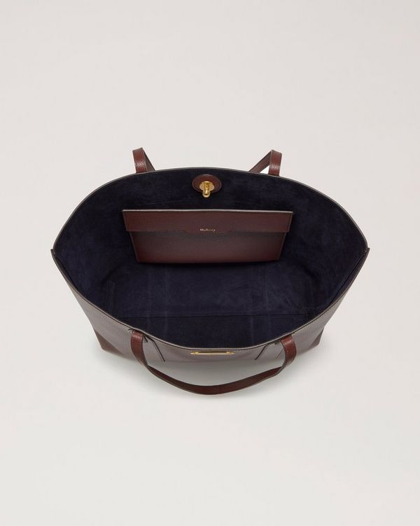 Bayswater Tote Brighton Blue Small Classic Grain