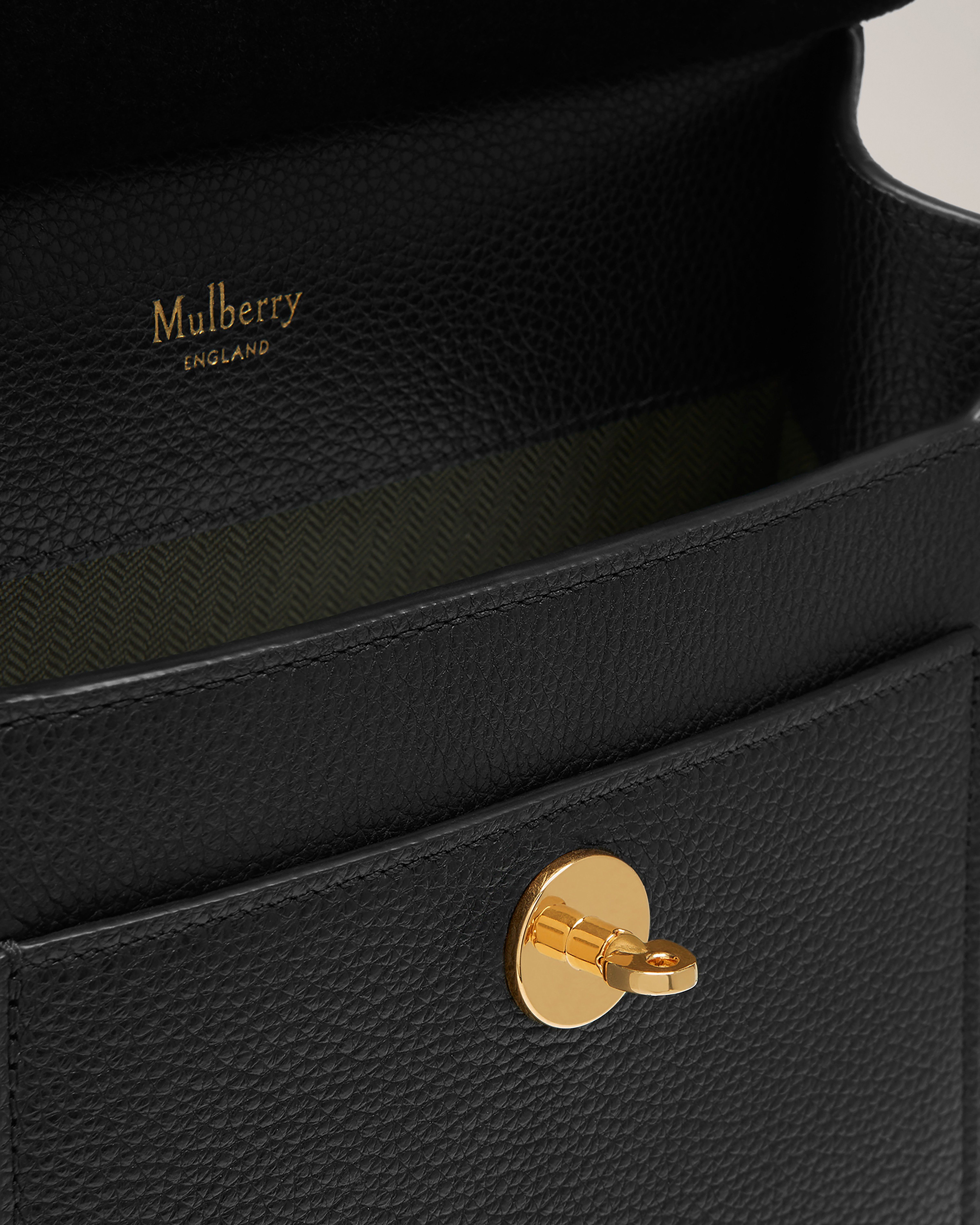 Mulberry Antony Shoulder Bag In Black