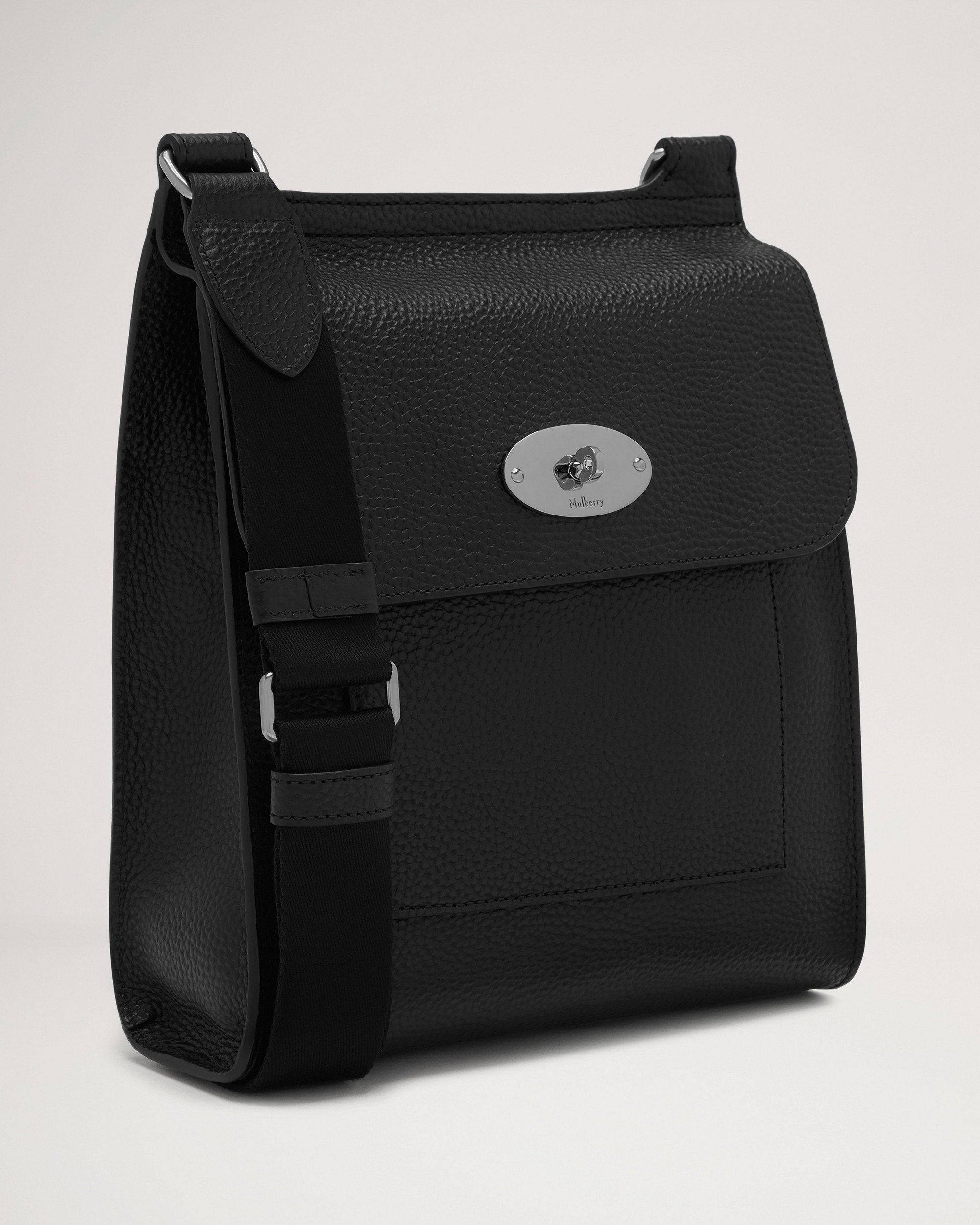 Mulberry | アントニー | ブラック-シルバー スモール Mulberry | アントニー | ブラック-シルバー スモール