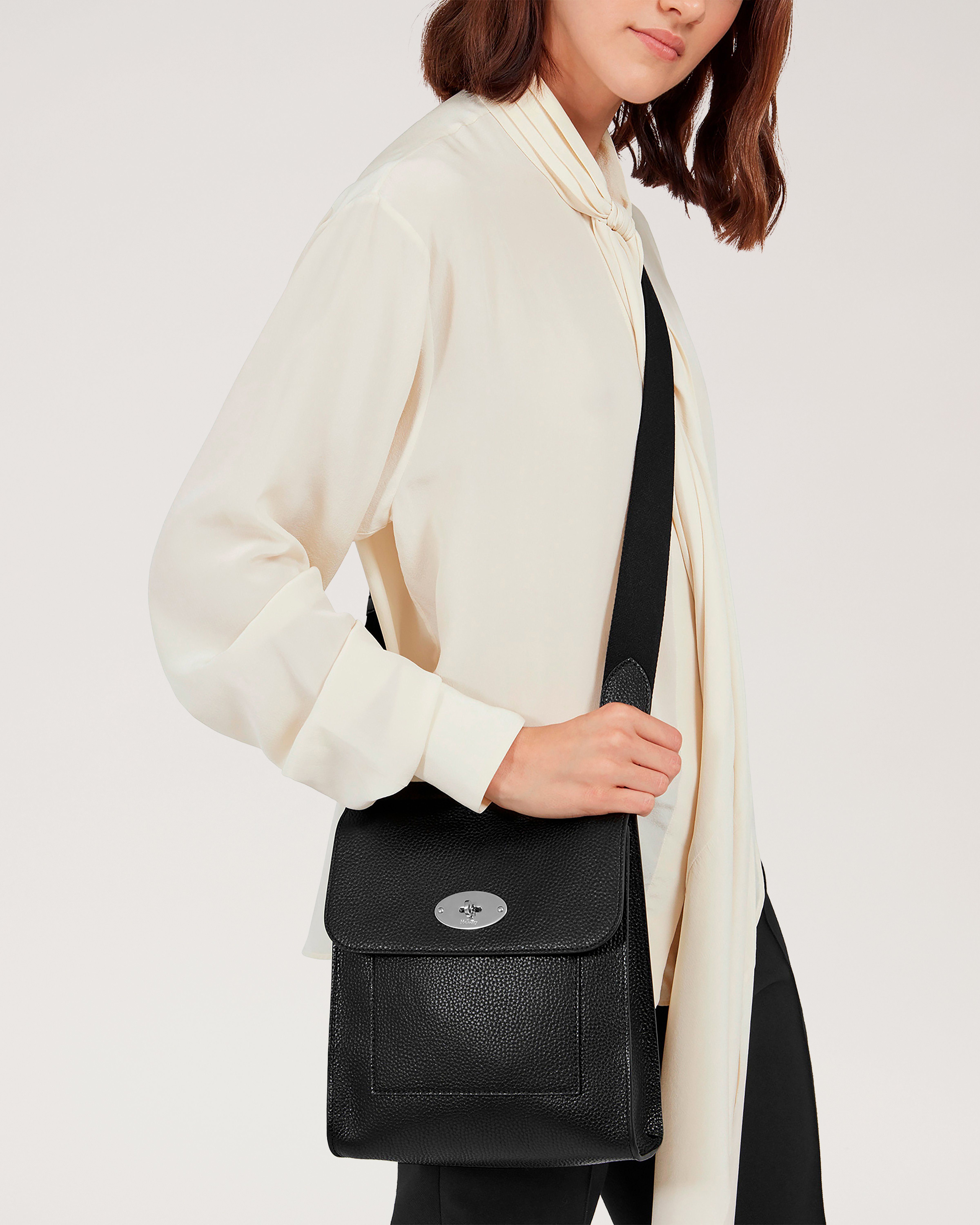 Mulberry スモールアントニー 英国 ブルーグレー マルベリー