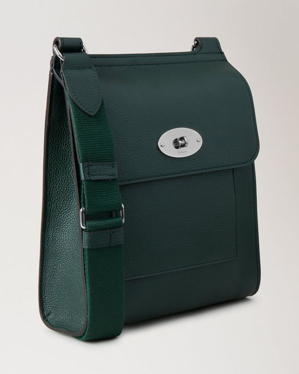 Antony Mulberry Green Small Classic Grain Men Mulberry