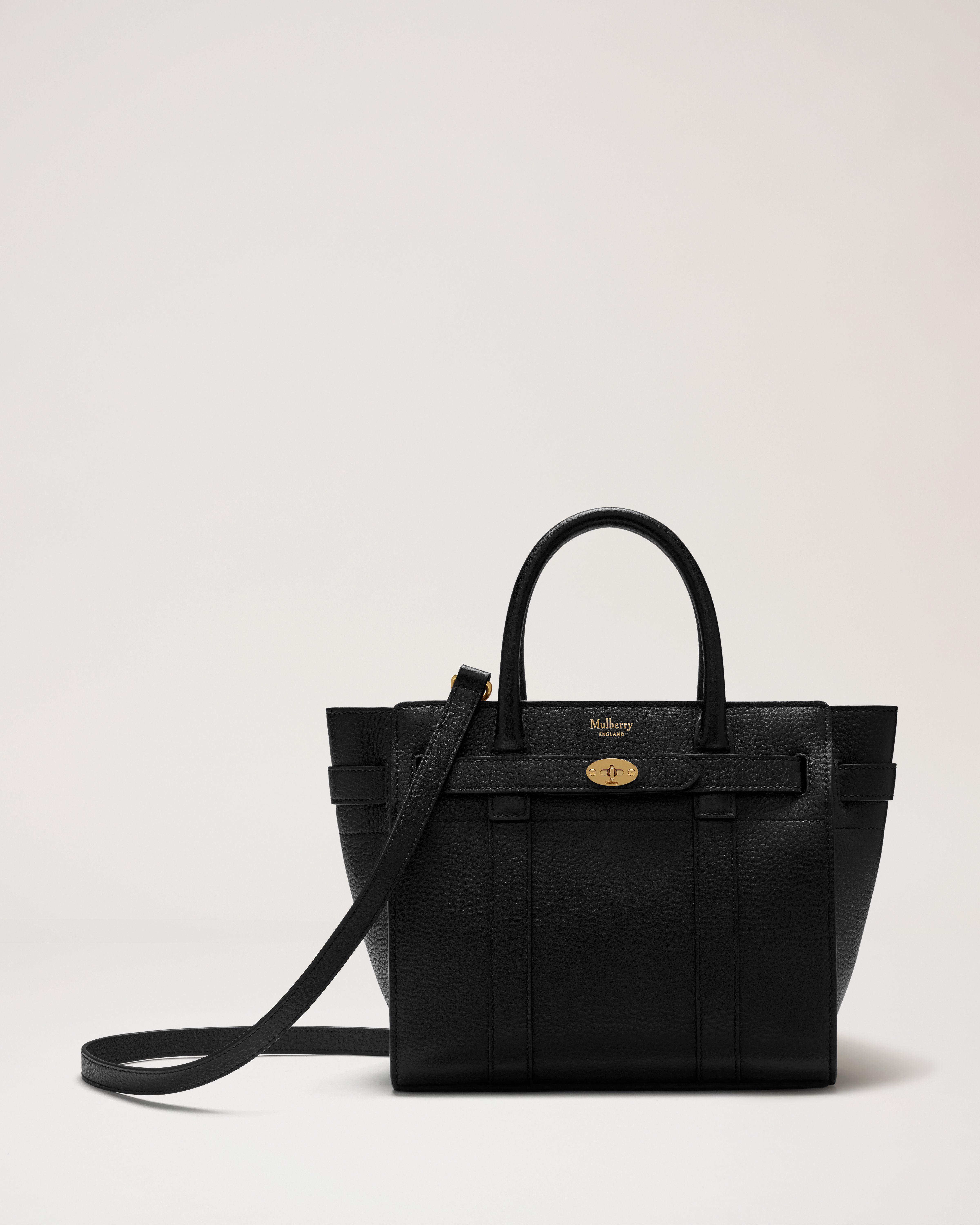 Lot 3085 - Mulberry Vintage Handbag small Black mock