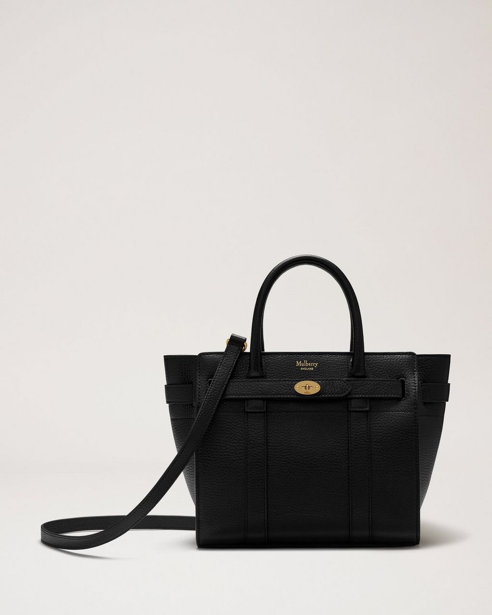 Mulberry MINI ZIPPED BAYSWATER ハンドバッグ | vrealitybolivia.com