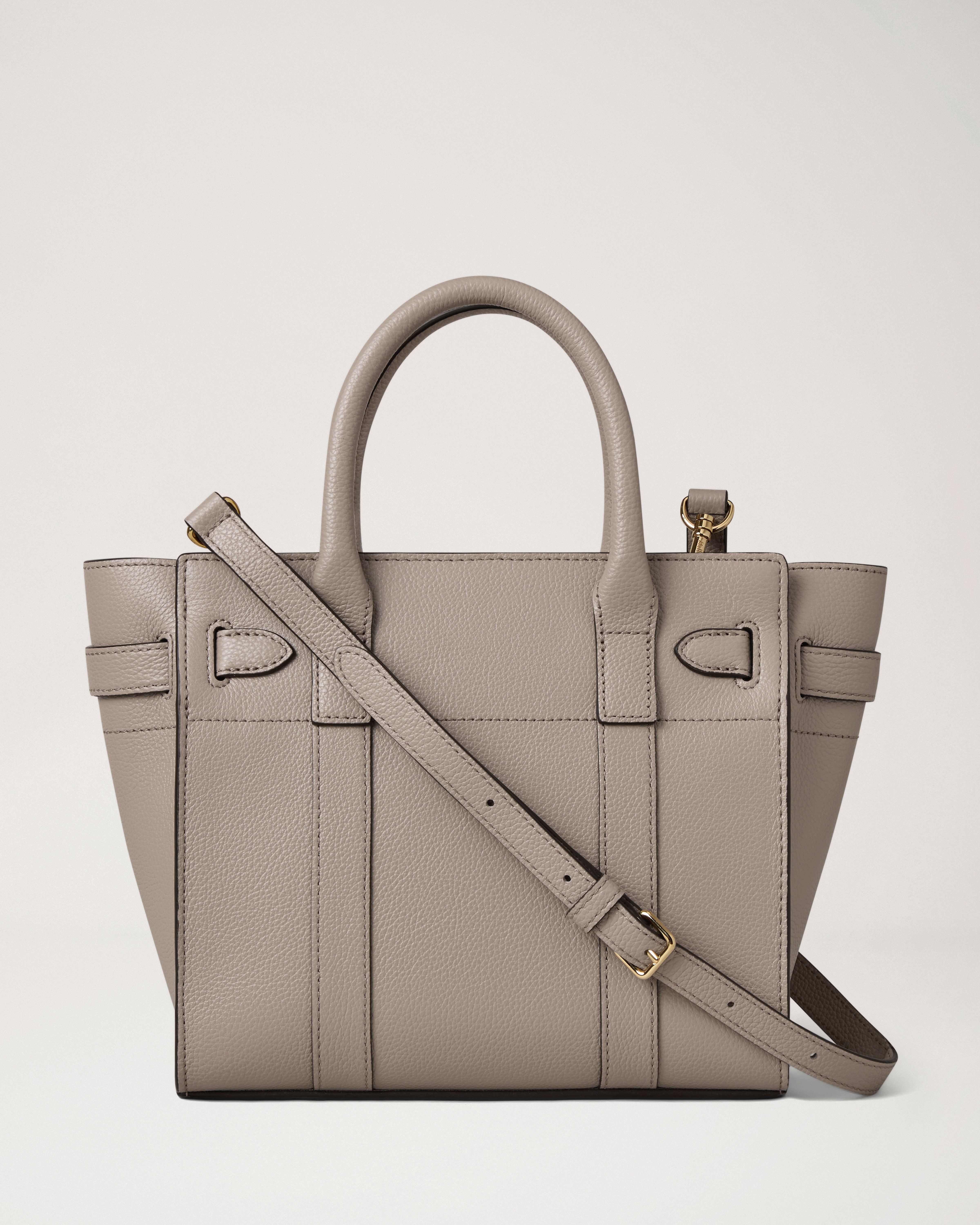 Mulberry | ミニ ジップド ベイズウォーター | カシミヤトープ
