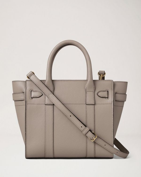 Mulberry | ミニ ジップド ベイズウォーター | カシミヤトープ