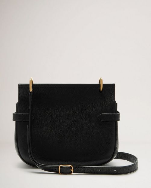 Mulberry black satchel bag sale