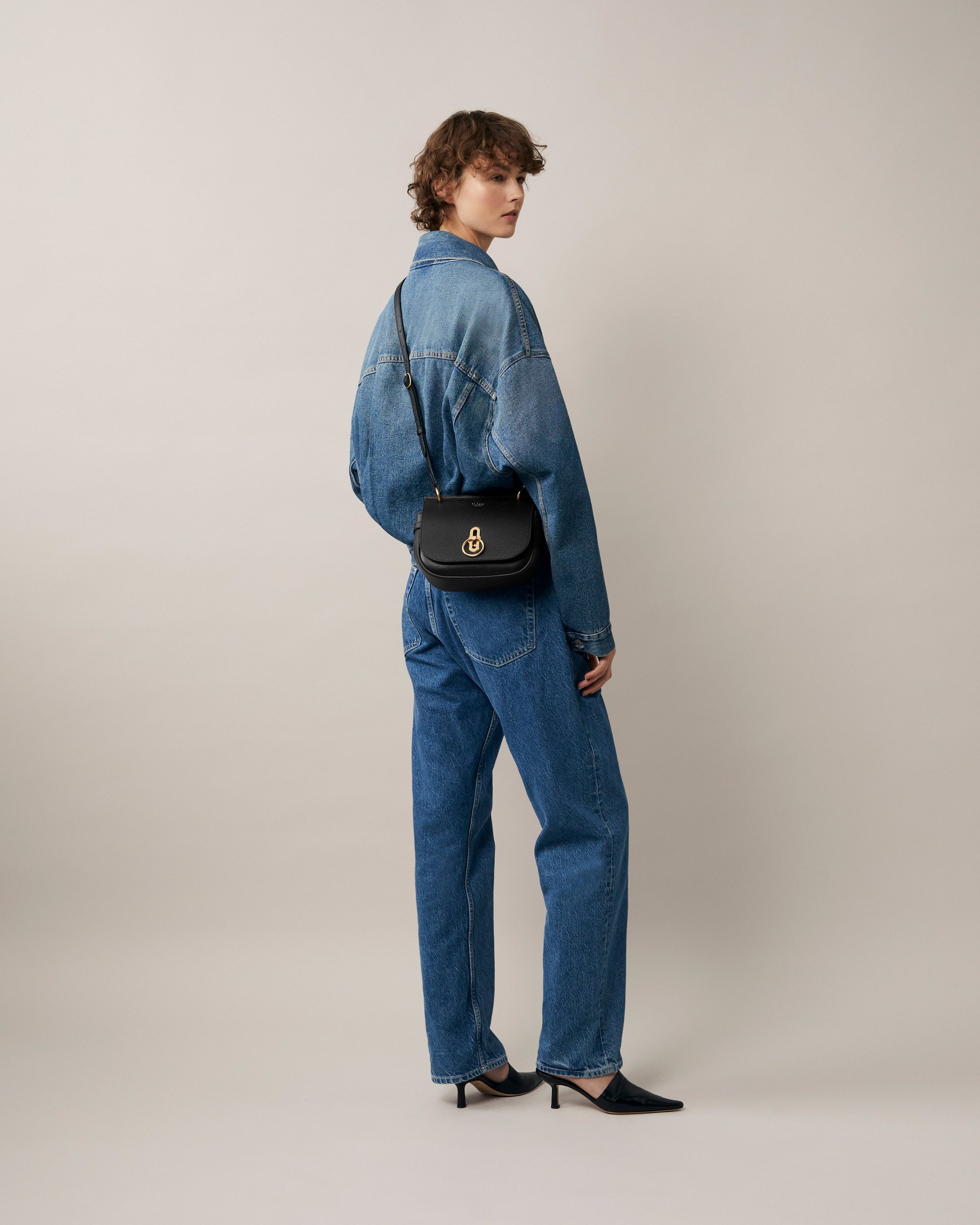 Mulberry | スモール アンバリー サッチェル | ブラック Mulberry | スモール アンバリー サッチェル | ブラック