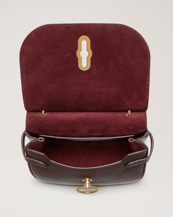 Small Amberley Satchel | Oxblood Small Classic Grain | Women | Mulberry