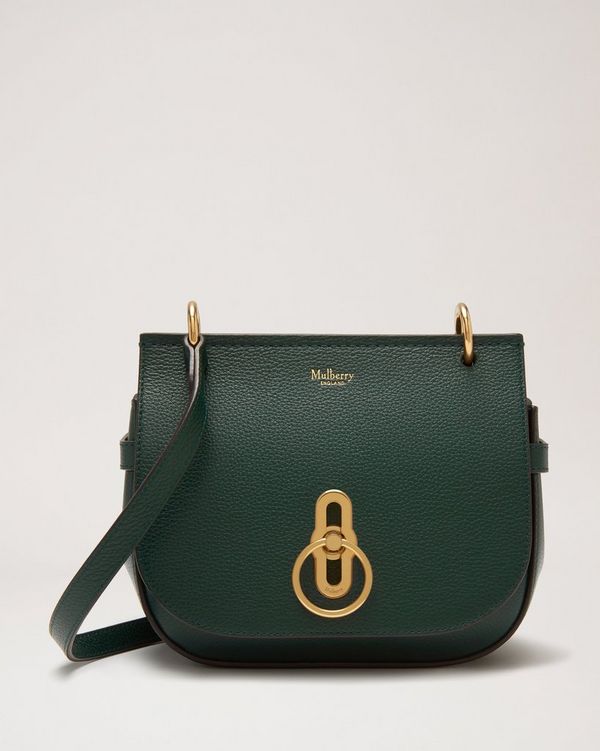 Mulberry Amberley Logo Crossbody Bag - Green