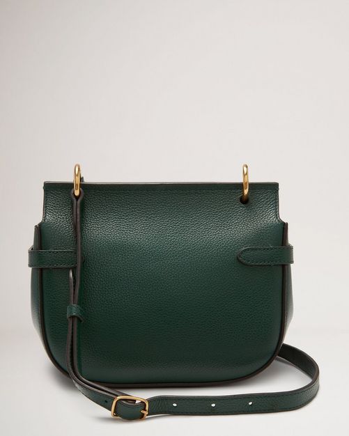 Small Amberley Satchel Mulberry Green Small Classic Grain Women Mulberry