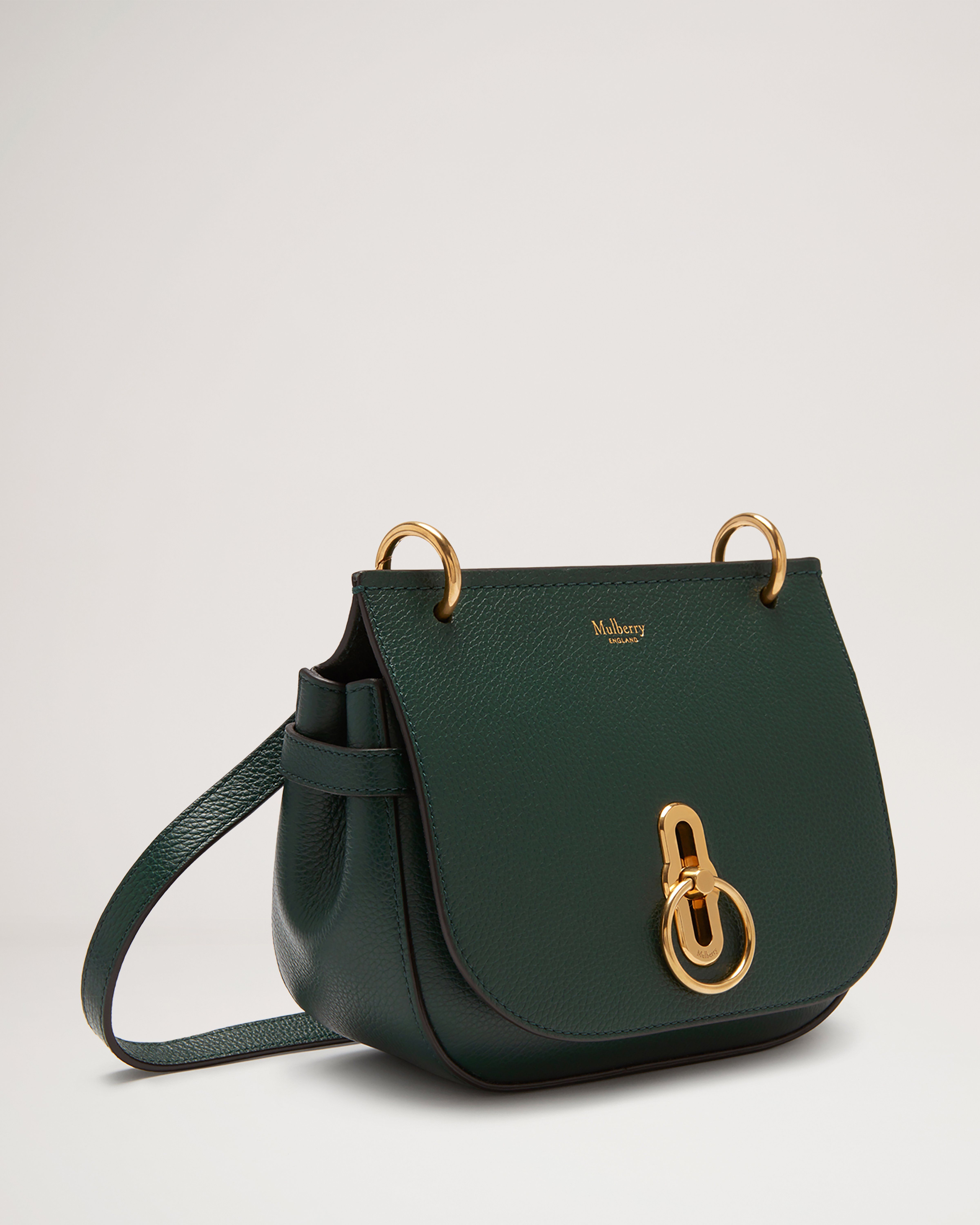 Mulberry Amberley Logo Crossbody Bag - Green