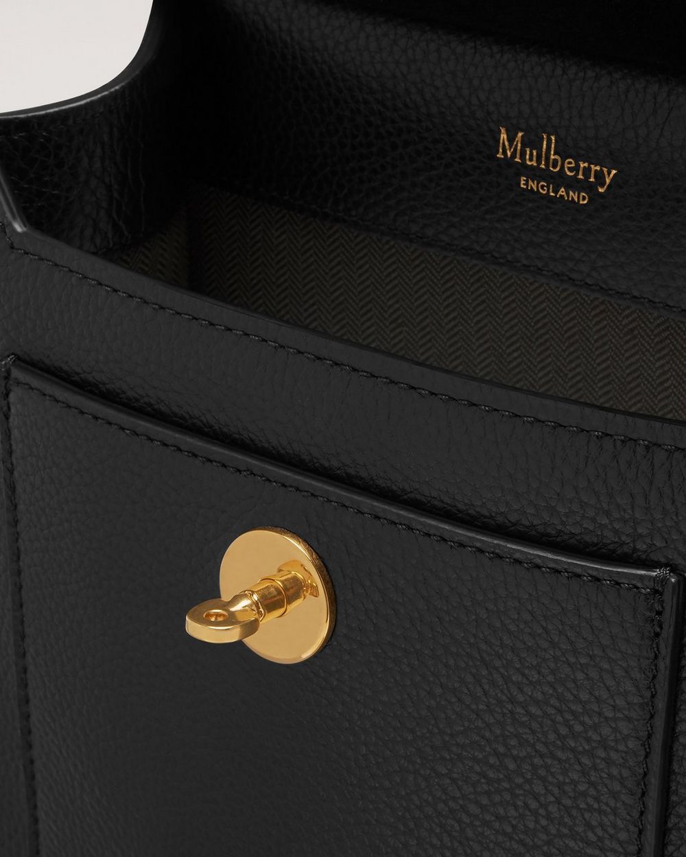 Mulberry small Antony crossbody bag, Black
