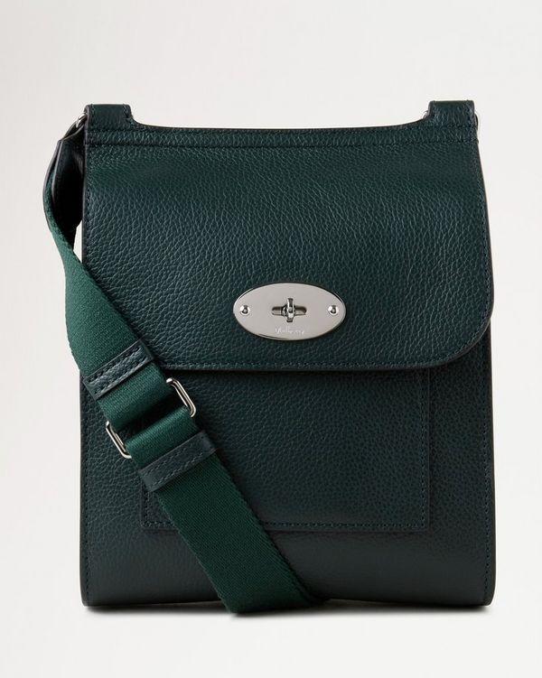 Small Antony Mulberry Green Small Classic Grain Women Mulberry