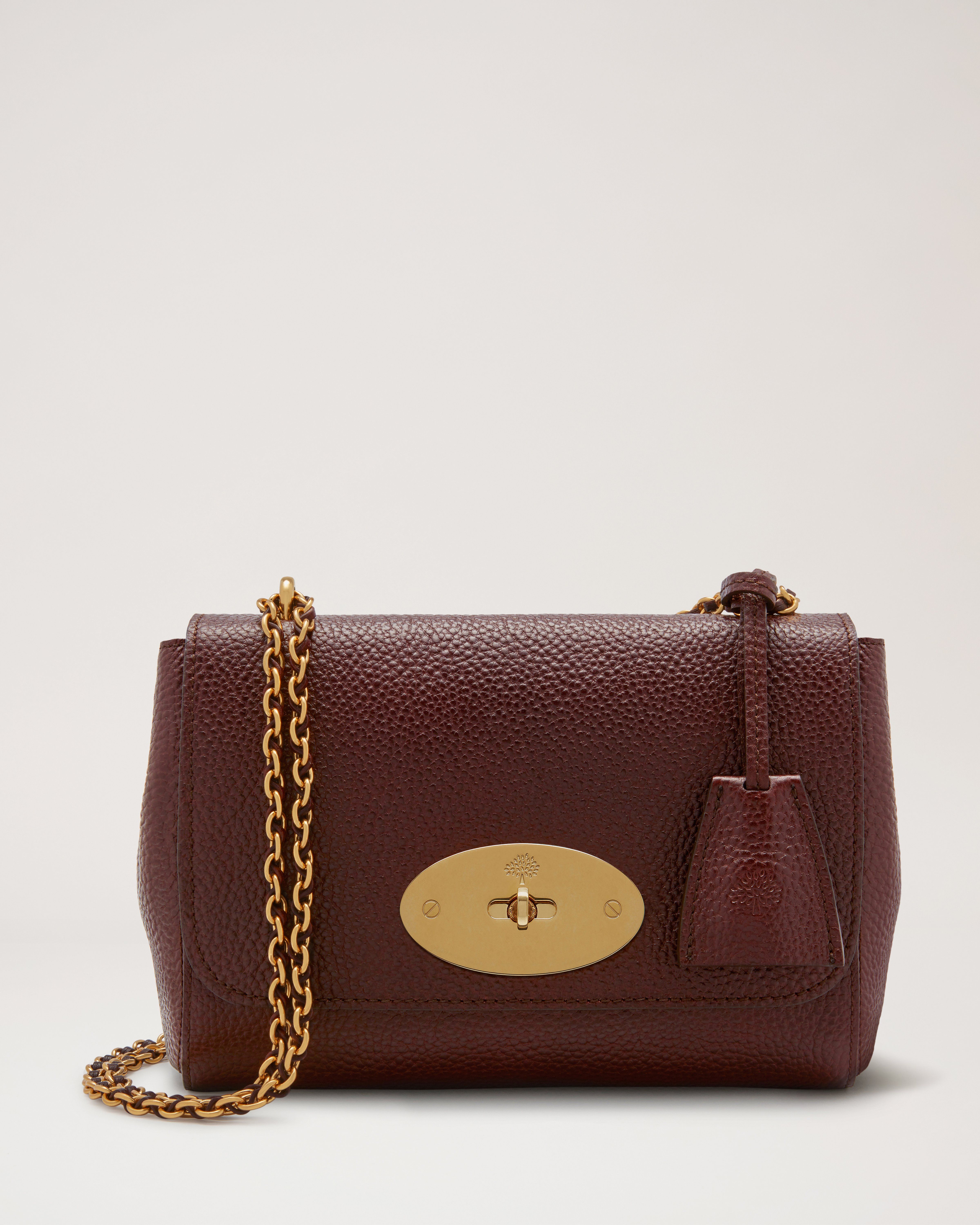 mulberry oxblood handbag