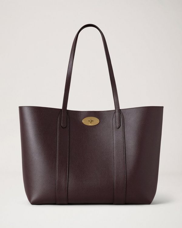 Mulberry | Bayswater Tote | Ebony Small Classic Grain | Women