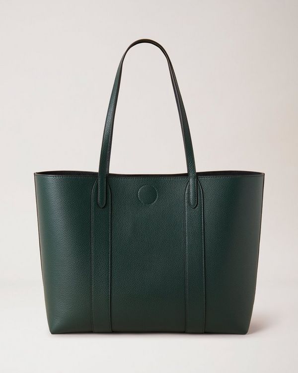 Bayswater Tote Mulberry Green Small Classic Grain Bayswater Mulberry