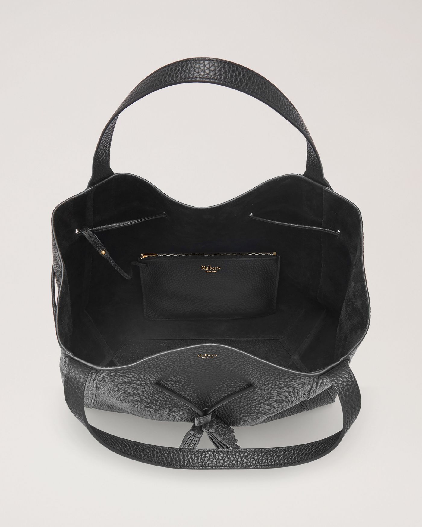 Mulberry Millie Tote Heavy Grain Black新品 マルベリー新作バッグ 