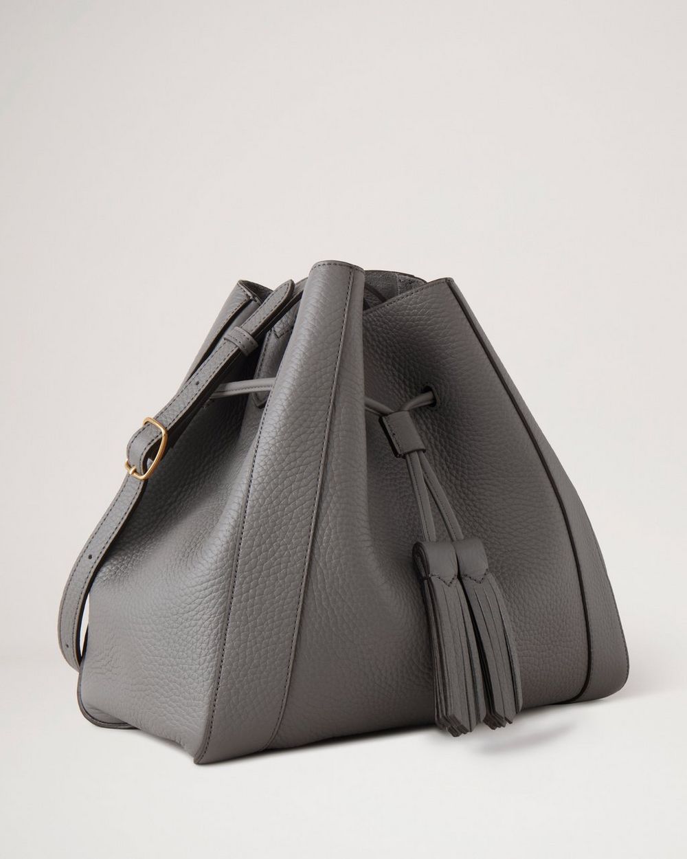 Small Millie Tote | Charcoal Heavy Grain | Sustainable Icons