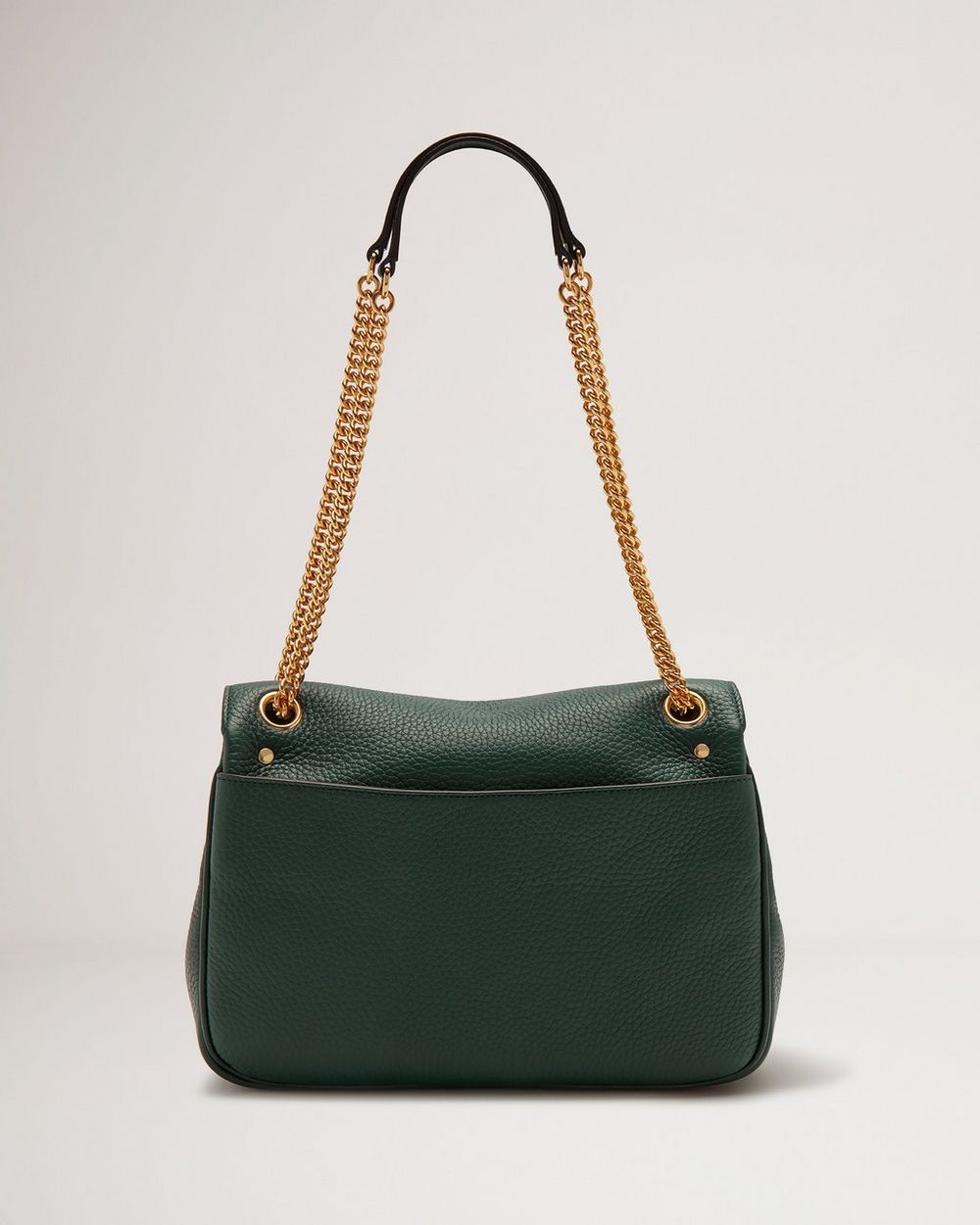 Darley Shoulder Bag Mulberry Green Heavy Grain Darley Mulberry