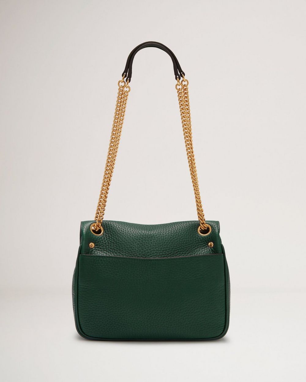 Small Darley Shoulder Bag Mulberry Green Heavy Grain Women Mulberry