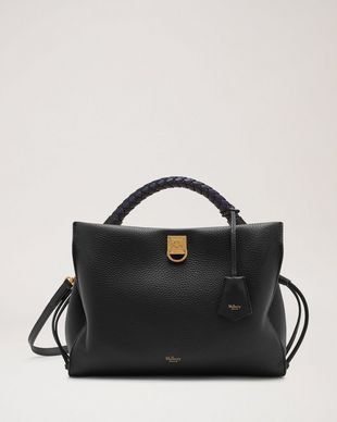 Mulberry マルベリー　アイリス　バッグ　ブラック　黒