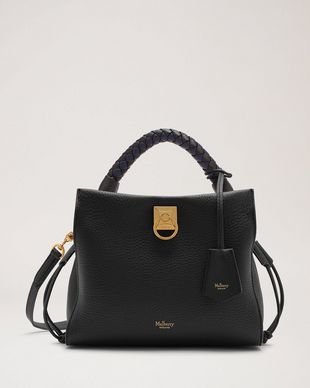 Mulberry マルベリー　アイリス　バッグ　ブラック　黒