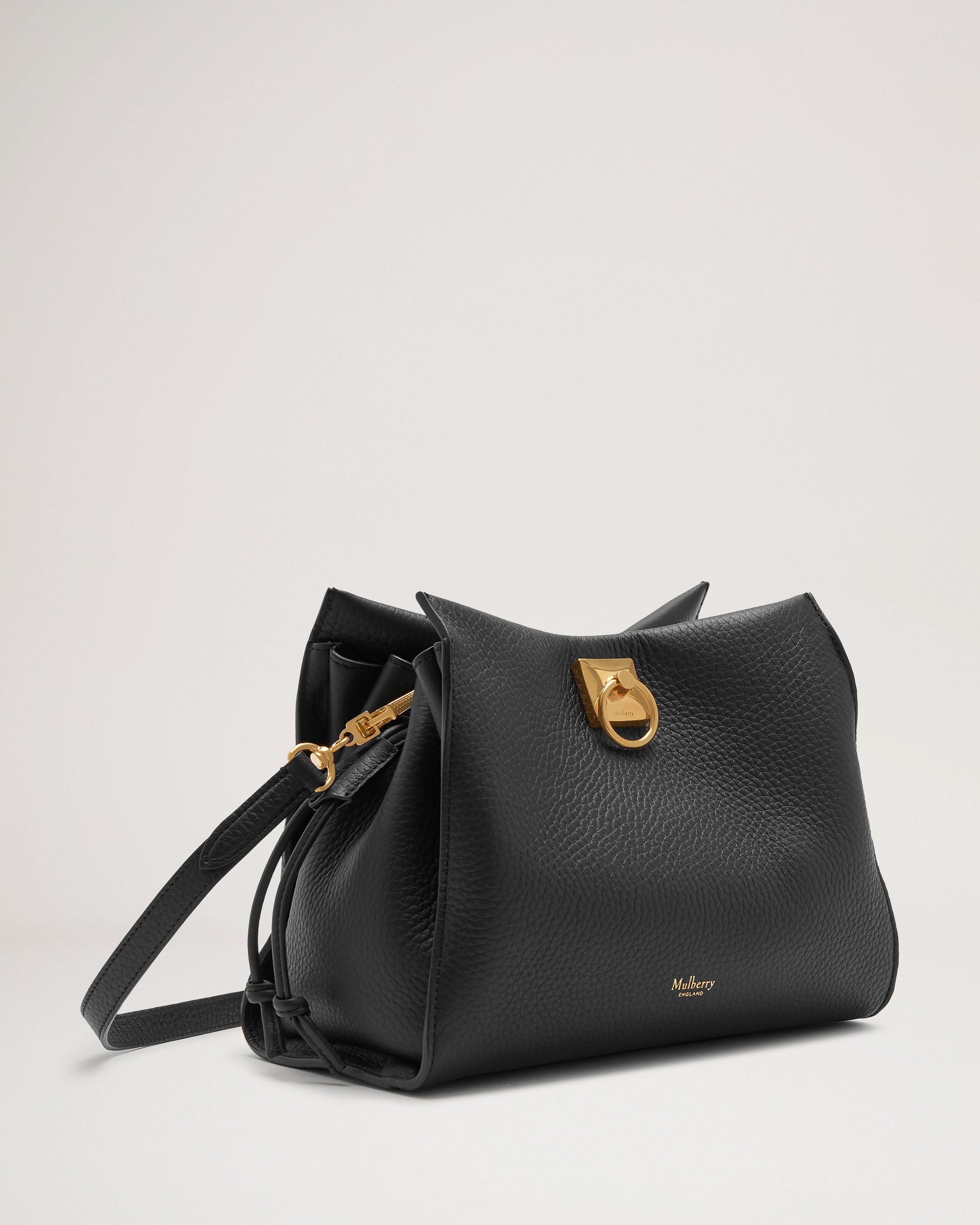 Mulberry | スモール アイリス | ブラック Heavy Grain & Silky Mulberry | スモール アイリス | ブラック Heavy Grain & Silky