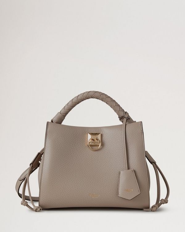 MULBERRY｜TOTEBAGS (HH6267 000 A100) Mulberry | Small Iris | Black & Midnight Heavy Grain | Women