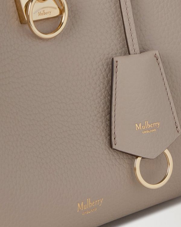MULBERRY｜TOTEBAGS (HH6267 000 A100) Mulberry | Small Iris | Black & Midnight Heavy Grain | Women