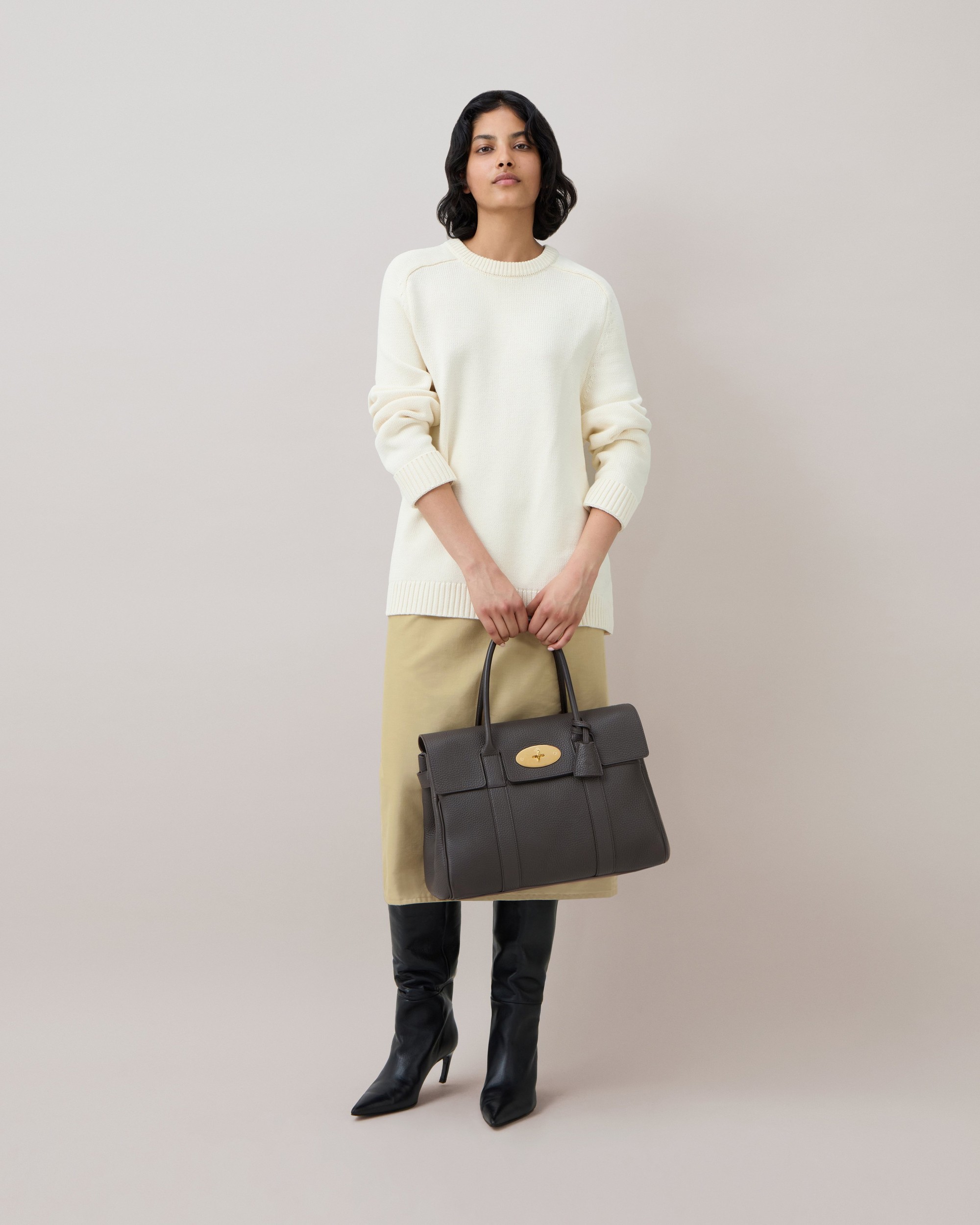 Mulberry | Bayswater | Ebony Heavy Grain | Women Mulberry | Bayswater | Ebony Heavy Grain | Women