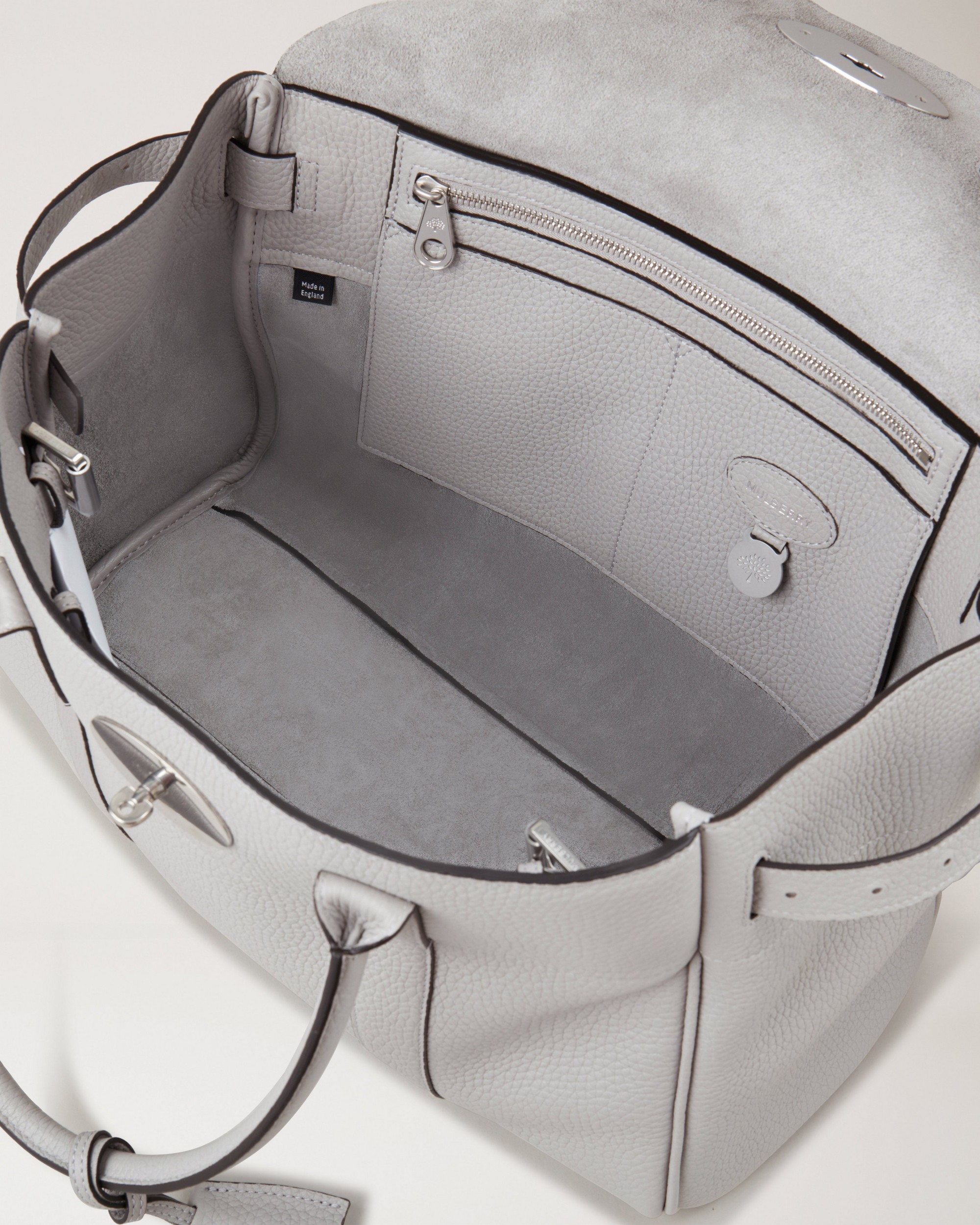Mulberry | ベイズウォーター | ペールグレー ヘビー グレイン Mulberry | ベイズウォーター | ペールグレー ヘビー グレイン
