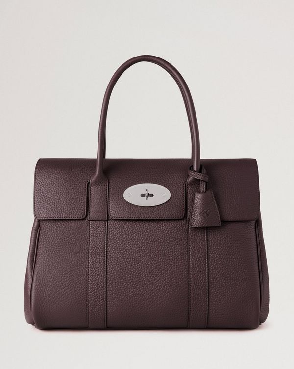 ベイズウォーター | ブラックチェリー ヘビーグレインレザー | Women | Mulberry