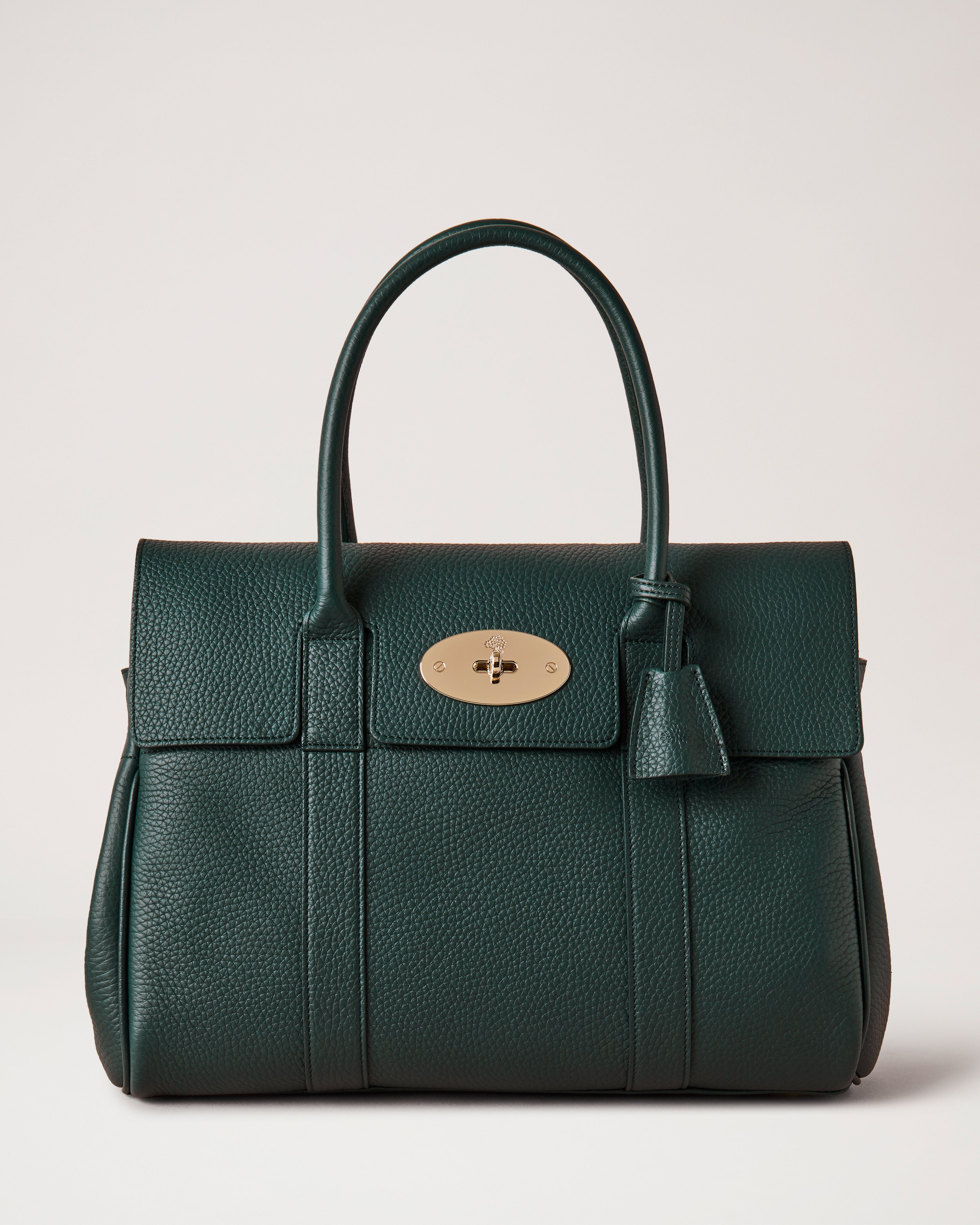 Mulberry Islington leather satchel bag - Green