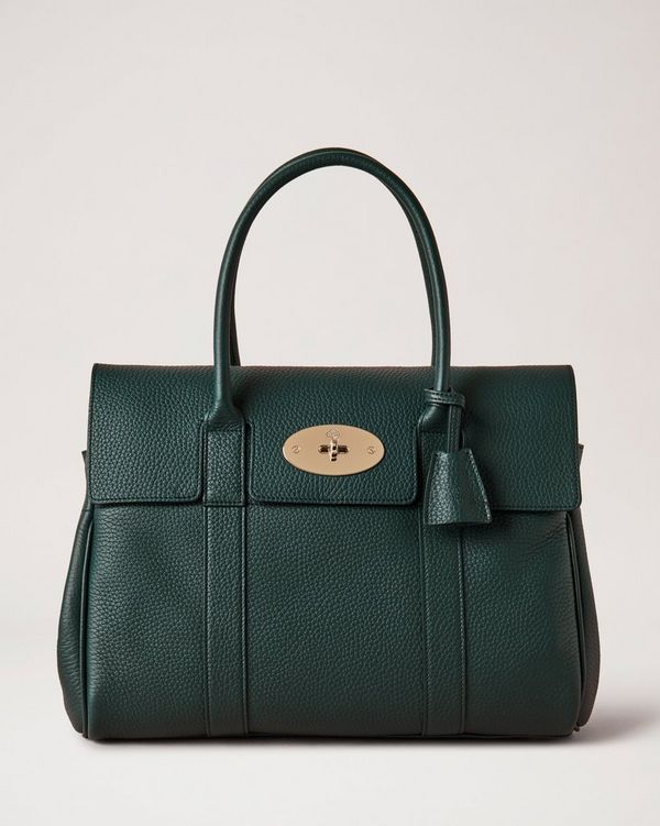 色んなシーンでお楽しみ頂けるMULBERRY スタッズ　レザー　トートバッグ　ショルダーバッグ　ゴールド