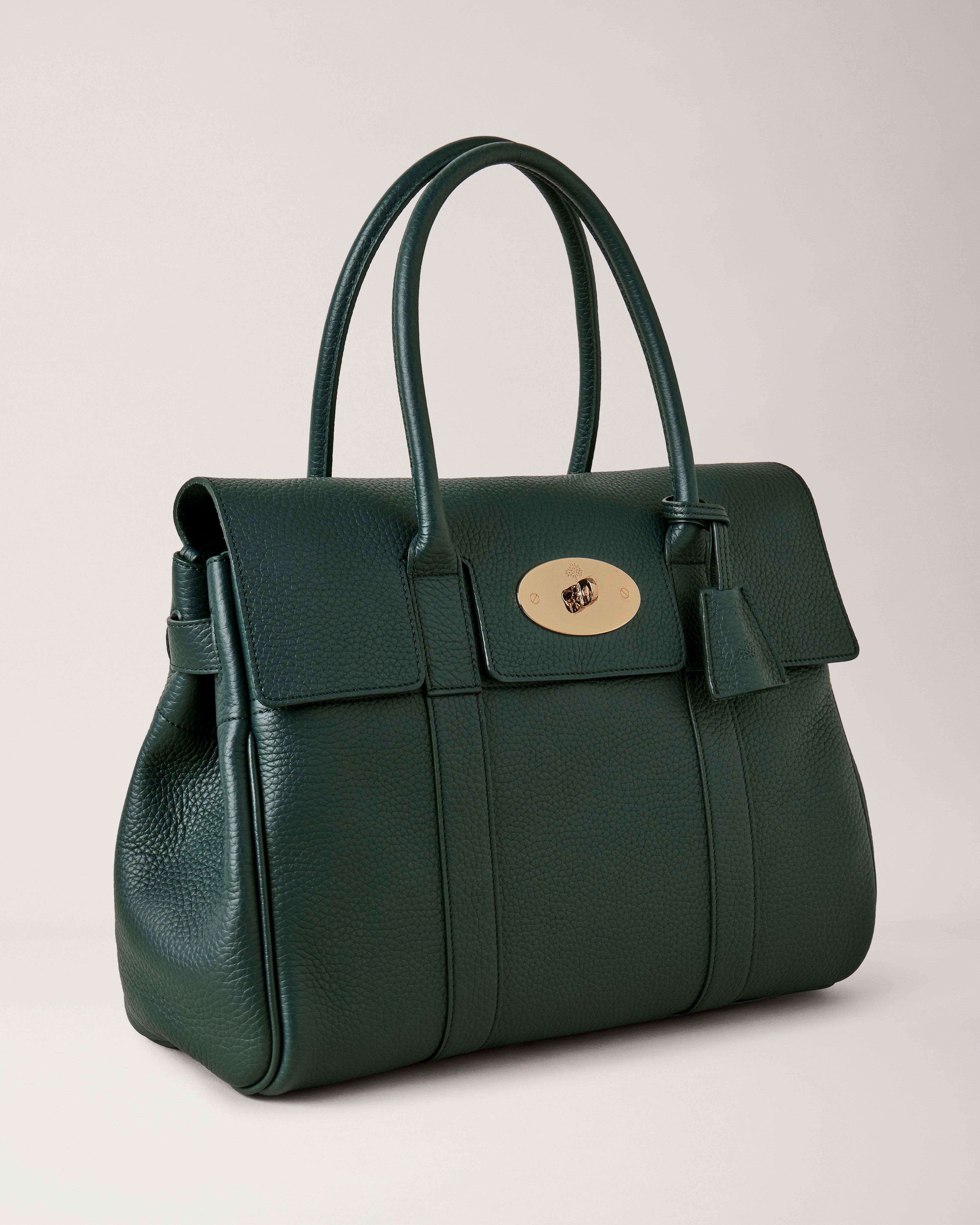 色んなシーンでお楽しみ頂けるMULBERRY スタッズ　レザー　トートバッグ　ショルダーバッグ　ゴールド