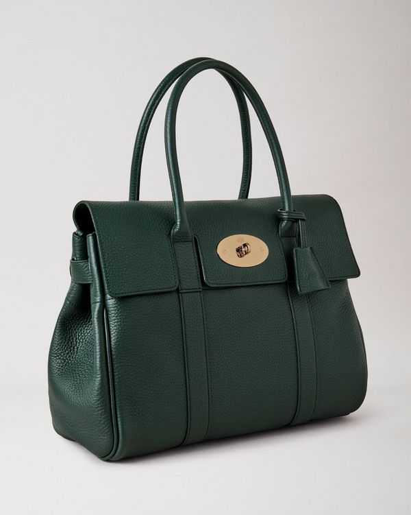 Bayswater Mulberry Green Heavy Grain Sustainable Icons Mulberry