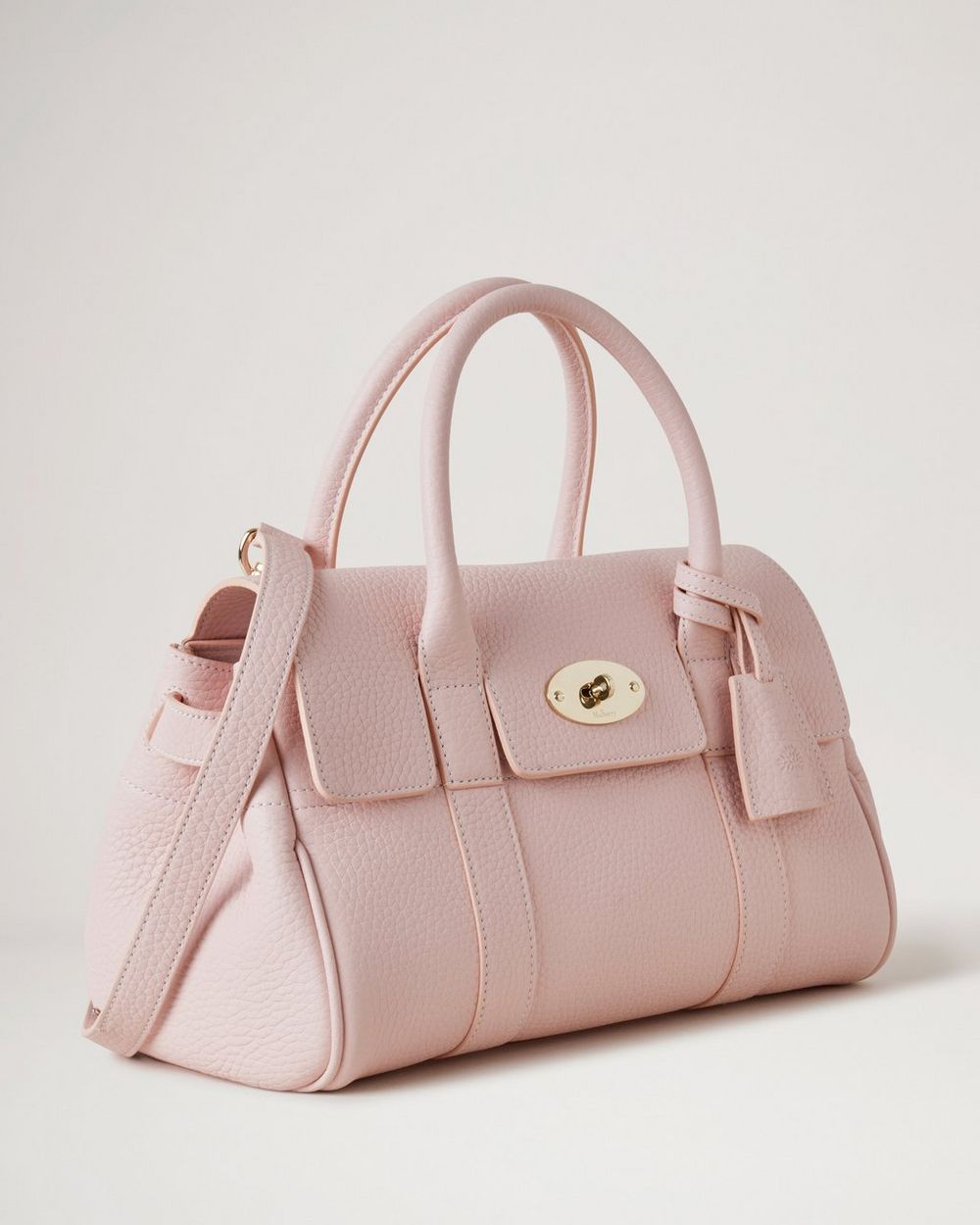 Soft Small Bayswater | Icy Pink Heavy Grain | Bayswater | Mulberry