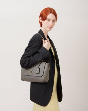 medium-top-handle-lily-charcoal-heavy-grain