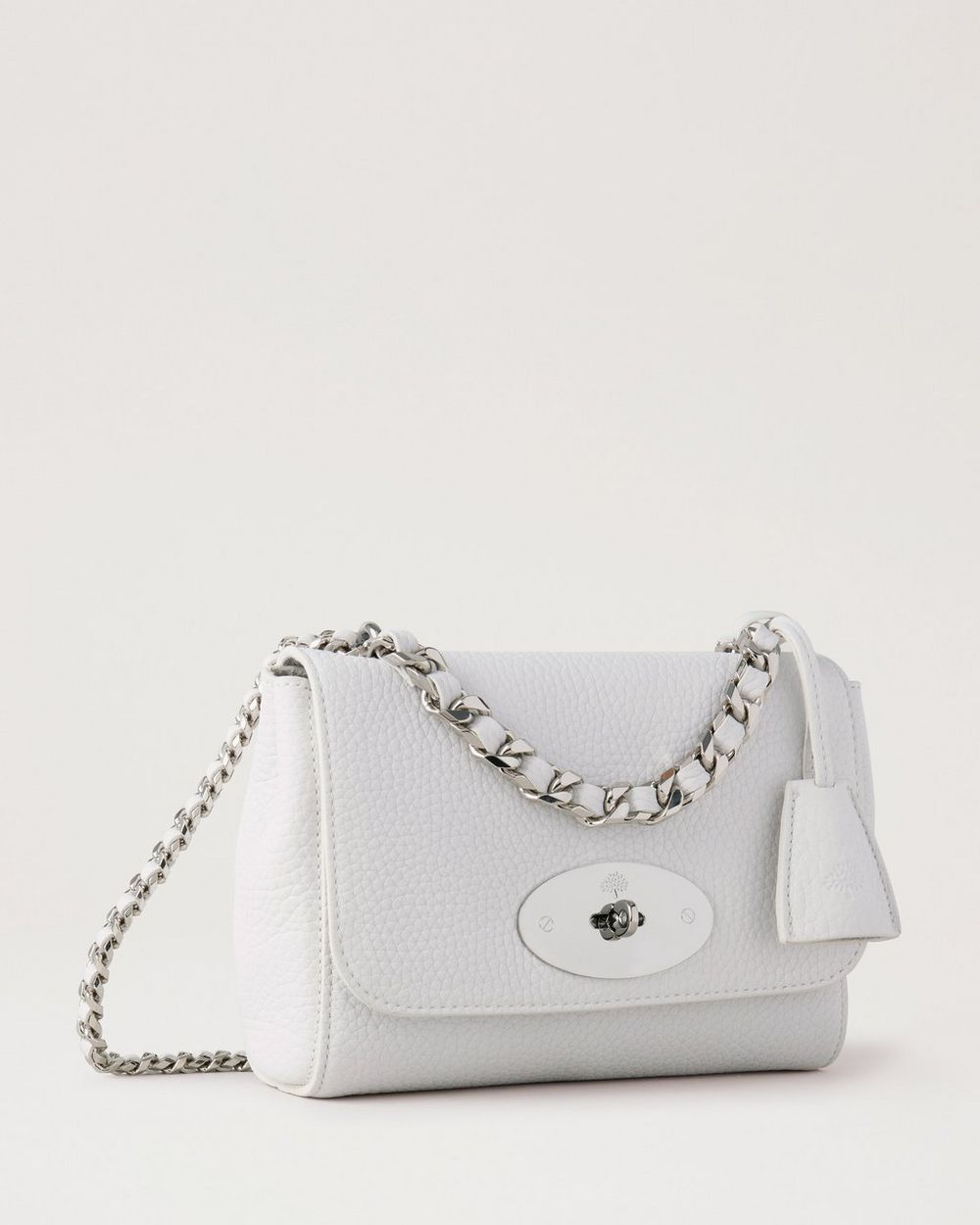 impressionisme ulykke Settle Top Handle Lily | Carbon Neutral | White Heavy Grain | Women | Mulberry