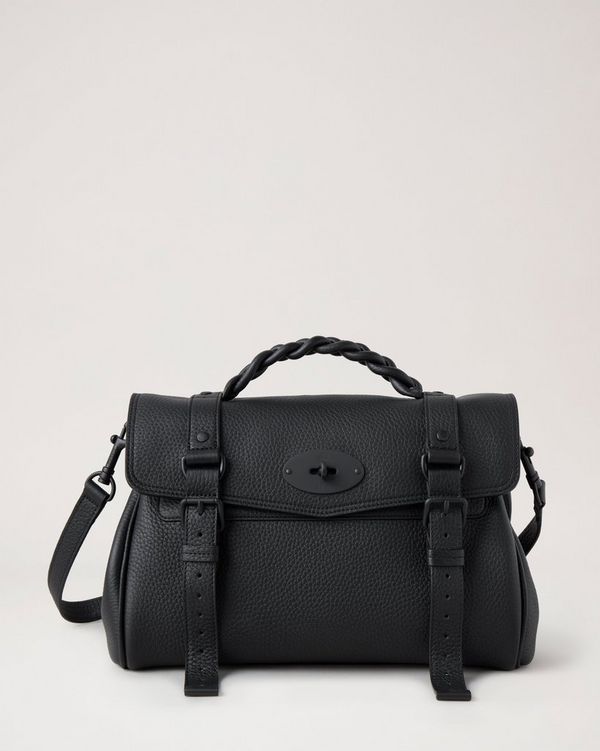 Mulberry satchel black hot sale